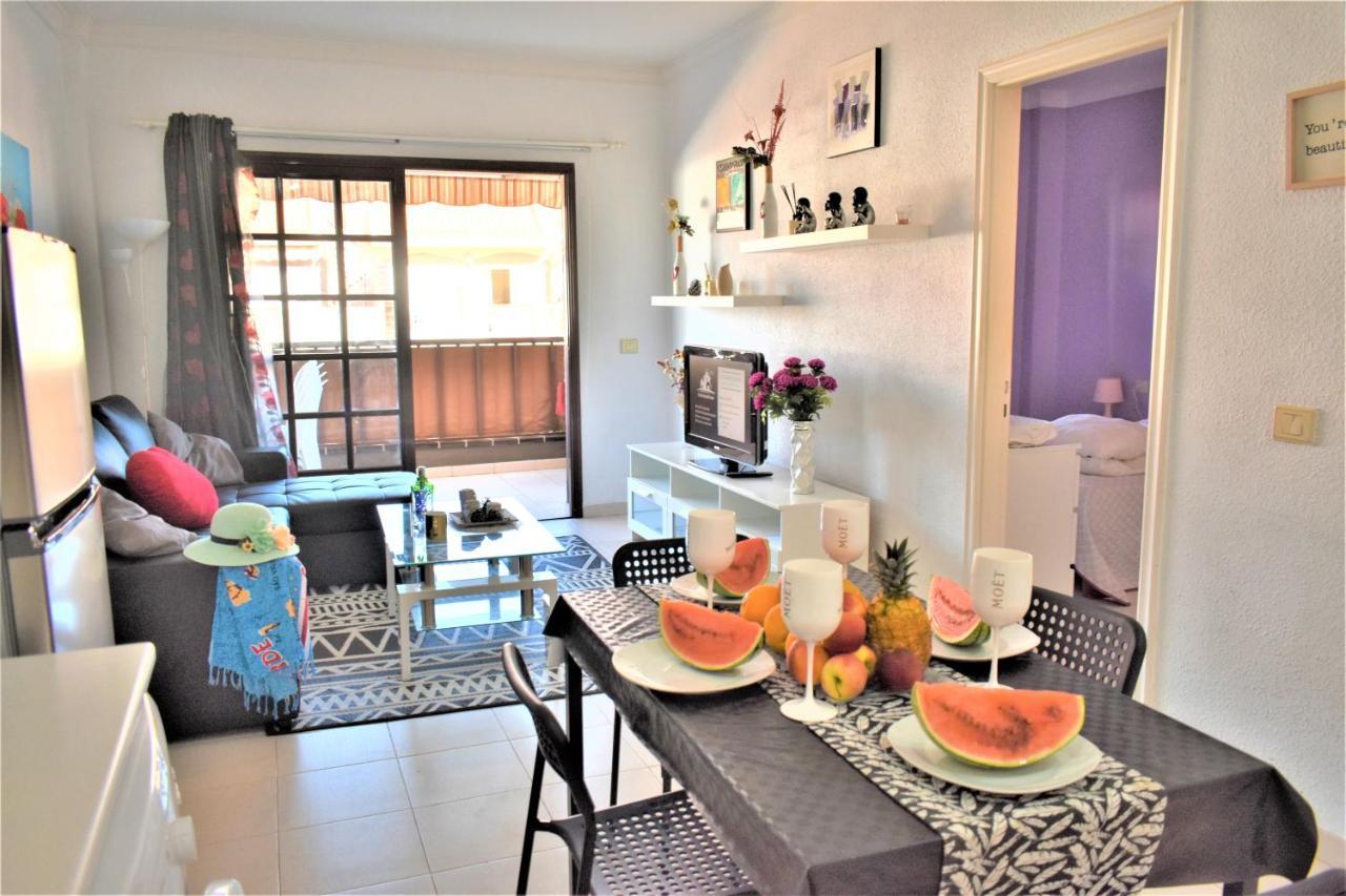 Cozy Apartment Tenerife South Wifi & Pool Коста дел Силенцио Екстериор снимка