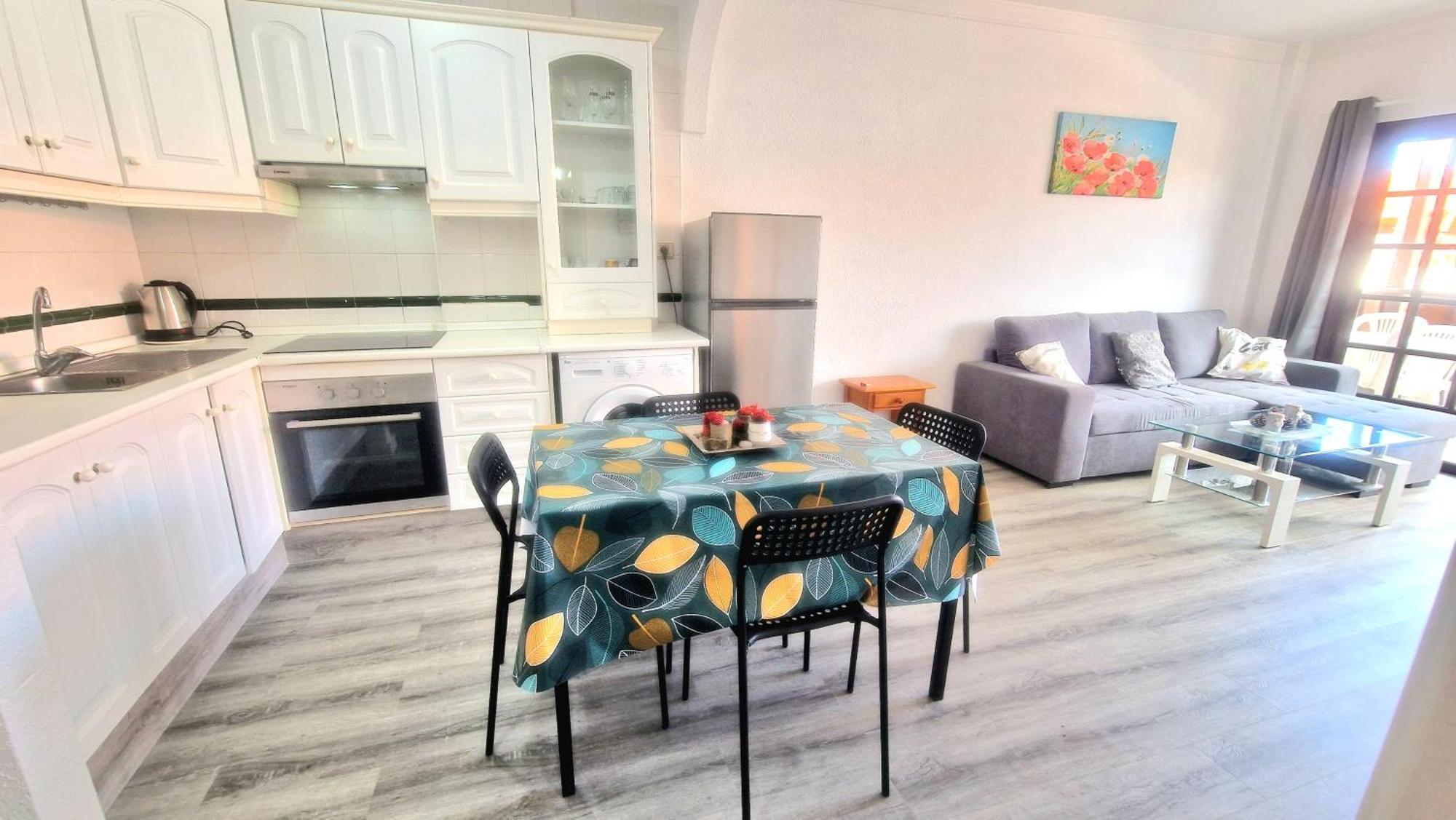 Cozy Apartment Tenerife South Wifi & Pool Коста дел Силенцио Екстериор снимка